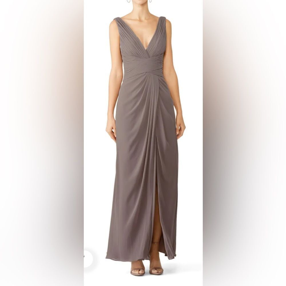 WATTERS Stone Antonia Gown Size 4